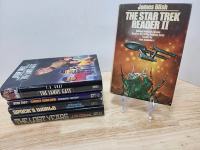 Lot of 5 Star Trek Hardcover w/Dust Jacket Books Novels - Various Titles - Image 1 of 4