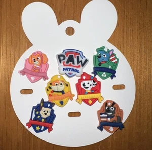 Lotto di 7 ciondoli per scarpe PAW PATROL, compatibili con CROCS CROC Marshall, Chase, Skye - Foto 1 di 13