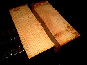 LOT OF TWO (2) HONEY LOCUST TURNING BLOCKS LUMBER LATHE WOOD 4" X 4" X 11" - Picture 1 of 1
