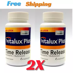 2X Vitalux Plus Multivitamínico y Multimineral Liberación Tiempo Años 30 con ENVÍO GRATUITO - Imagen 1 de 4