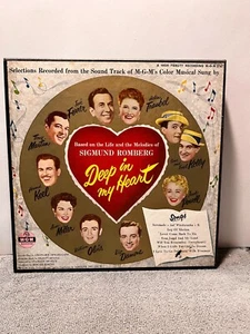 A16 RARE! Sigmund Romberg: Deep In My Heart, MGM 276 - 78 RPM 4 Record Boxed Set - Imagen 1 de 3