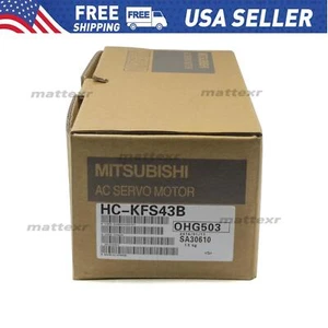 One Mitsubishi HC-KFS43B servomotore AC HC-KFS43B nuovo spedizione veloce - Foto 1 di 5