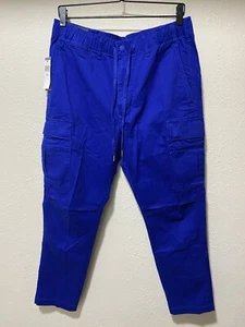 Polo Ralph Lauren Men's 38x32 Stretch Slim Fit Twill Cargo Pants Royal Blue New - Picture 1 of 8