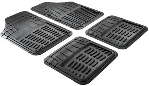 Universal Auto-Gummimatten-Set Maximus, Automatten 4-teilig zuschneidbar schwarz - Bild 1 von 7
