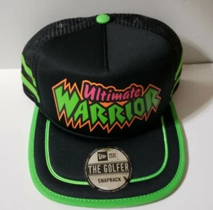 Ultimate Warrior WWE New Era The Golfer Snapback Trucker Hat Rare Unreleased new - Picture 1 of 5