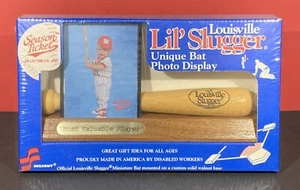 🏏Louisville Lil' Slugger Unique Bat Photo Display Season Ticket Collectibles🏏 - Bild 1 von 6