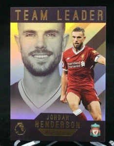 Líder del equipo dorado de la Premier League 2017-18 #190 Jordan Henderson Liverpool - Imagen 1 de 2