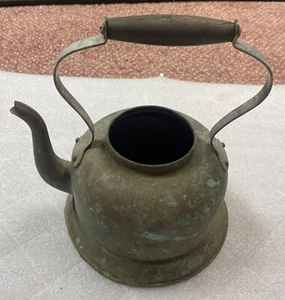 Vintage Copper Tea Pot Kettle - Picture 1 of 12