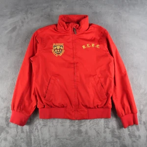 Polo Ralph Lauren Youth M Medium Red Bleeker Embroidered Full Zip Jacket Logo - Picture 1 of 17