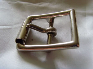 New Nickle Plated Centre Bar Roller Buckle for 25mm Wide Material - Picture 1 of 1
