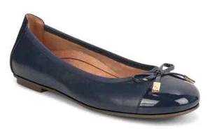 Women's Vionic Spark Minna Navy Flat Many Sizes New In Box Save Big - Picture 1 of 4