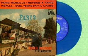 ROGER BOURDIN / Paris Canaille / VOZ AMO 7EPL 13.694 Pressing Spain 1962 EP VG+ - Picture 1 of 5