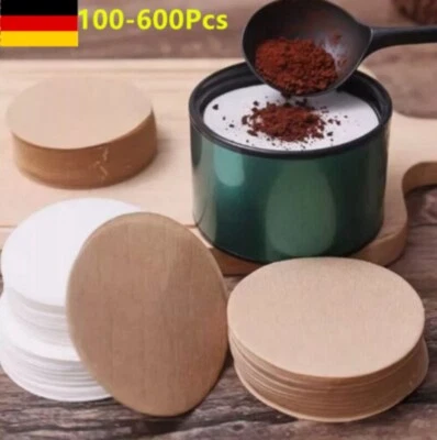MARKENLOS 100-600Stks 6.4cm Filter Papier Kaffee Tee Maker Ersatz für Aeropress Zugang-DE