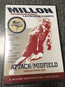 Mike Million Lacrosse Camp DVD Attack/Midfield, New & Sealed - Picture 1 of 2