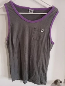 DC SHOE CO Boys size M - MEDIUM TANK TOP - DC Shoes Distressed Shirt Vintage - Picture 1 of 3