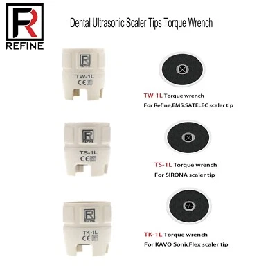 Refinar puntas escaladoras ultrasónicas dentales llave dinamométrica apta para SonicFlex EMS KAVO SIRONA Foto 1 de 4
