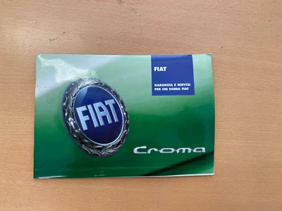 LIBRETTO SERVICE VERGINE PER FIAT CROMA - Immagine 1 di 2