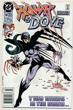 Hawk and Dove (DC, 1989 series) #14 VF