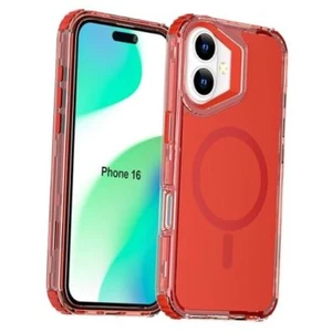 for iPhone Case Silicone Compatible with 16 Deep Red(Silicone) with Magsafe - Picture 1 of 8
