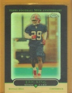 2005 Topps Chrome Wake Forest Eric King Rookie Refractor Card 005/100 Made # 208 - Picture 1 of 1