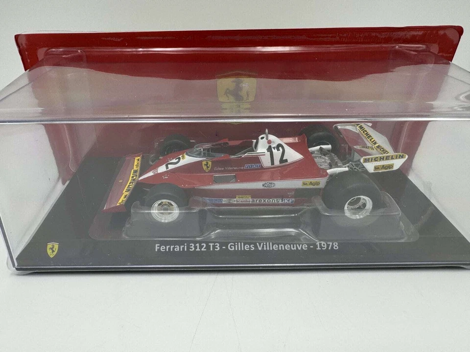 DIE CAST 1/24 " FERRARI 312 T3 - GILLES VILLENEUVE - 1978 " FERRARI F1 - Immagine 1 di 1
