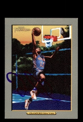 Signed Basketball Card Auto Jamal Crawford 2006-07 Topps Turkey Red #139 Knicks - Image 1 of 2
