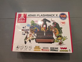 Atari Flashback X HDMI Retro Console 110 Built-in Games 2 Controllers AtGames