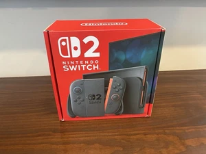 Console Nintendo Switch 2 nera NUOVA IN MANO pronta per la spedizione - Foto 1 di 1
