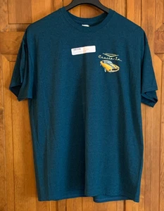 Men's NEW GM Chevrolet Cruise-In Short Sleeve Blue T-Shirt - XL - Picture 1 of 6