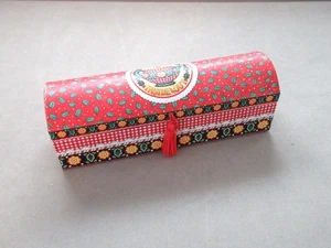 Mary Engelbreit Empty Christmas Gift Box~Be Warm Inside and Out~2 Compartment - Picture 1 of 6