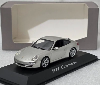 Porsche 911 (997) Carrera 2004 Silver 1:43 Minichamps WAP 020 114 15 RARE! (16) - Image 1 of 4