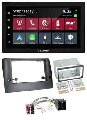 Blaupunkt 2DIN MP3 USB Bluetooth DAB Autoradio für Fiat Stilo (ab 2005) - Bild 1 von 4