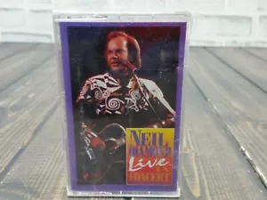 SEALED NEW - Neil Diamond Live In Concert BRAND NEW CASSETTE TAPE - Picture 1 of 4