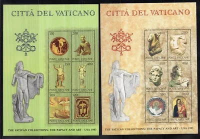 VATICAN  1983  #718-728, C73-C74 MINT NH - Image 1 of 2
