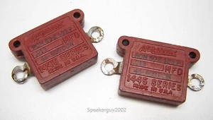 2 Aerovox Mica Capacitors / 0.013 MFD 600 VDC / 1445 Series -- KTB3 - Picture 1 of 1