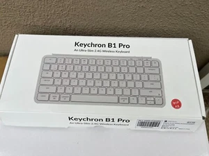 Keychron B1 Pro Wireless Bluetooth 2.4 GHz/Wire  ConnectConnection Keyboard - Picture 1 of 11