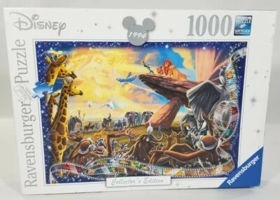 Ravensburger Jigsaw Puzzle Disney Collectors Edition Lion King 1994 1000 Piece - Image 1 of 2