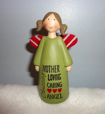 Blossom Bucket Angel Amazing Mother Loving Caring подпись Deb Strain 2015 4 дюйма - Изображение 1 из 3