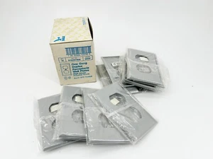 Neu Eagle 5132GY-BOX Ein Gang Duplex Wandplatte Krankenhausqualität grau Menge 15 - Bild 1 von 4