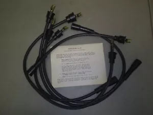1966-1986 Renault/Fiat/MG/Triumph 4cyl Spark Plug Wire Set - Picture 1 of 2