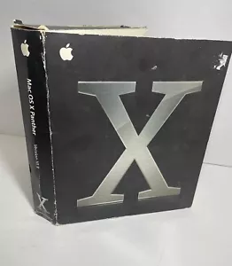 LLF ~ Apple Mac OS X 10.3.2 Panther M9227LL/A -Vtg Computer Software - Picture 1 of 5