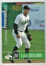 2005 Clinton LumberKings (Class A-Texas Rangers) Casey Benjamin