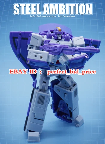 New Astrotrain MFT MS-18 Decepticon Triple Changers G1 Deformabl Robot Toys 5.5" Cover
