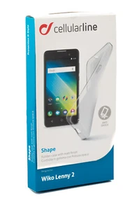 Wiko Lenny 2 Schutz Hülle Handy Tasche Soft Case Cover Shape Cellularline 670 - Bild 1 von 1