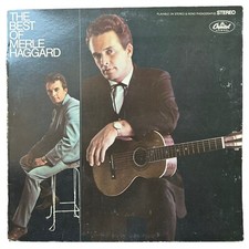 Merle Haggard - The Best Of Merle Haggard (G+/VG+) Capitol SKAO 2951 1968 Vinyl