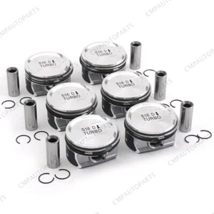 6pcs Pistons & Rings Set STD For Volvo S60 S80 V60 V70 XC60 XC70 3.0L T6 B6304T - Bild 1 von 2