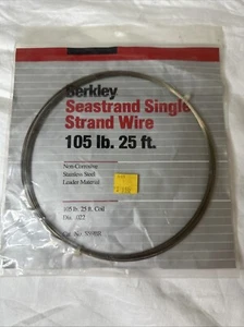 Berkley Seastrand 105 Lb. 25 ft Wire Leader - Picture 1 of 5