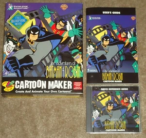 Batman & Robin Cartoon Maker PC CD 1995 - Foto 1 di 2
