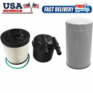 for 11-16 6.7L Powerstroke V8 Diesel Truck Oil & Fuel Filter Kit FD4615 FL2051S - Picture 1 of 10