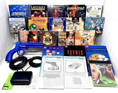 Videojuegos Philips CDI vintage, ¡lote de accesorios! ¡Usado y sellado de fábrica! ZELDA Foto 1 de 4